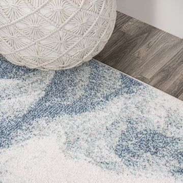 Petalo Abstract Two-tone Modern Area Rug